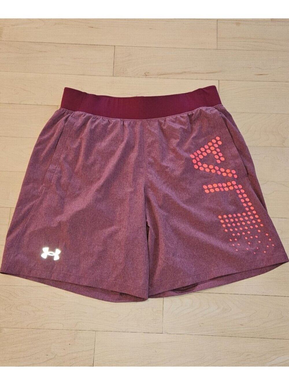 Under Armour Men's Fitted Speedpocket Graphic Short Size Medium